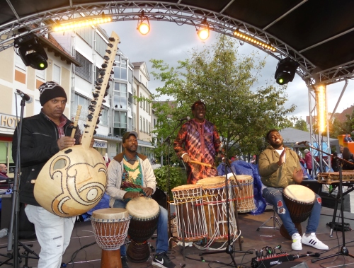 afrikanische Musikgruppe sgr